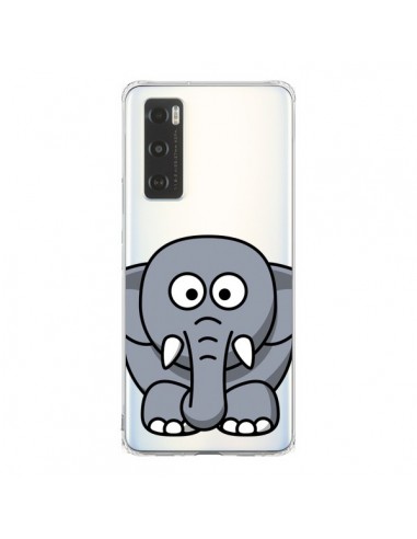 Coque Vivo Y70 Elephant Animal Transparente - Yohan B.