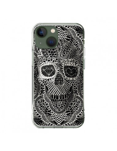 Coque iPhone 13 Skull Lace Tête de Mort - Ali Gulec