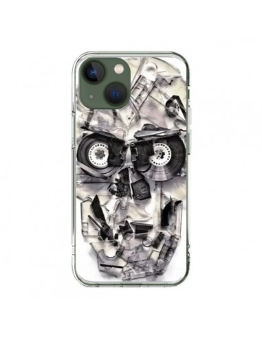 Coque iPhone 13 Tape Skull K7 Tête de Mort - Ali Gulec