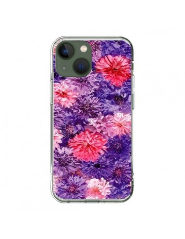 Cover iPhone 13 Viola Fiore Tempesta - Asano Yamazaki