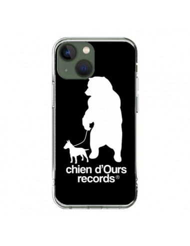 Coque iPhone 13 Chien d'Ours Records Musique - Bertrand Carriere