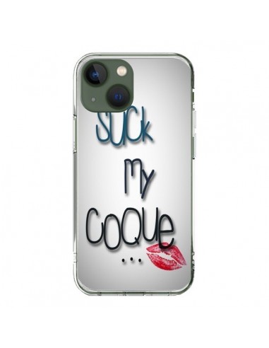 Coque iPhone 13 Suck my Coque iPhone 6 et 6S Lips Bouche Lèvres - Bertrand Carriere