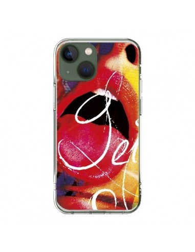 Coque iPhone 13 Get Bouche Sexy - Brozart