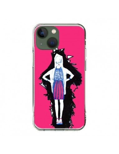 Coque iPhone 13 Lola Femme Fashion Mode Rose - Cécile