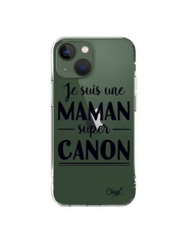 Cover iPhone 13 Sono una Mamma Super Trasparente - Chapo