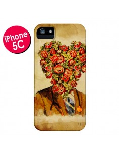 Coque Docteur Love Fleurs pour iPhone 5C - Maximilian San
