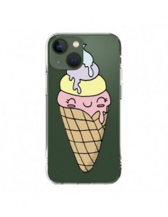 Cover iPhone 13 Gelato Estate Profumo Trasparente -...