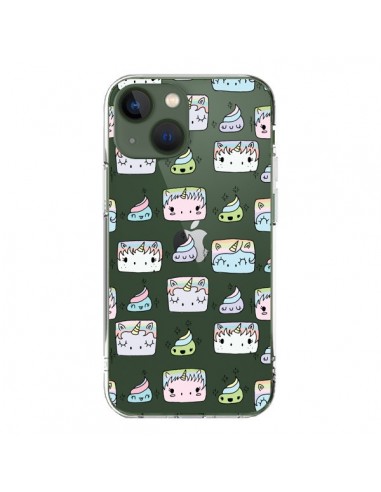 Cover iPhone 13 Unicorno Carino Swag Trasparente - Claudia Ramos