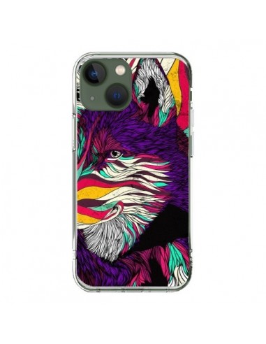 Coque iPhone 13 Color Husky Chien Loup - Danny Ivan