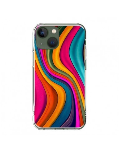 Coque iPhone 13 Love Color Vagues - Danny Ivan