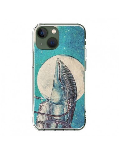 Coque iPhone 13 Baleine Whale Voyage Journey - Eric Fan