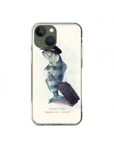 Coque iPhone 13 The Pilot Fish Poisson Pilote - Eric Fan