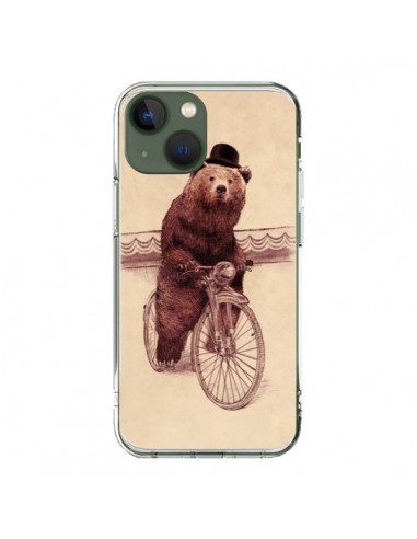 Coque iPhone 13 Ours Velo Barnabus Bear - Eric Fan