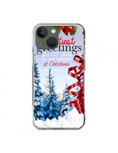 iPhone 13 Case Best wishes Merry Christmas - Eleaxart