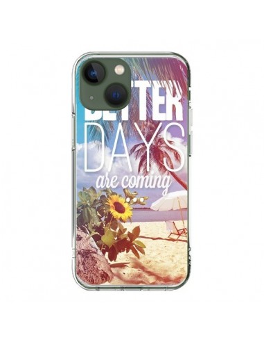 Coque iPhone 13 Better Days Été - Eleaxart