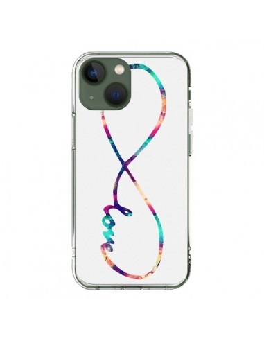 Coque iPhone 13 Love Forever Infini Couleur - Eleaxart