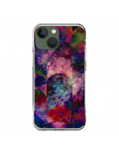 Coque iPhone 13 Abstract Galaxy Azteque - Eleaxart