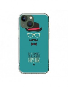 Coque iPhone 13 Chapeau, Lunettes, Moustache, Noeud...