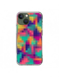 iPhone 13 Case Exotic Mosaic Pixels Aztec - Eleaxart