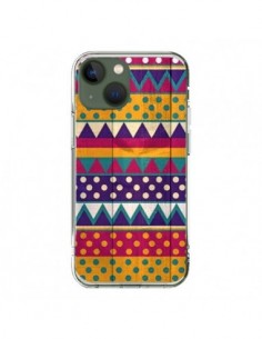 Coque iPhone 13 Mexican Triangle Aztec Azteque - Eleaxart