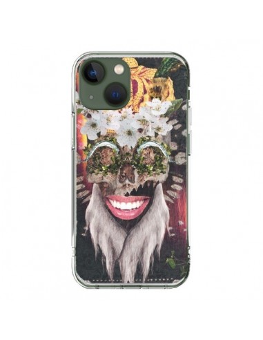 Coque iPhone 13 My Best Costume Roi King Monkey Singe Couronne - Eleaxart
