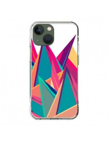 Coque iPhone 13 Triangles Intensive Pic Azteque - Eleaxart