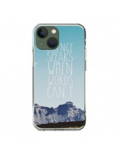 iPhone 13 Case Silence speaks when words can't Landscape...