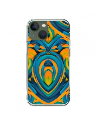 iPhone 13 Case Heart Aztec - Eleaxart