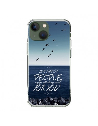 Cover iPhone 13 Sea Mare Spiaggia - Eleaxart