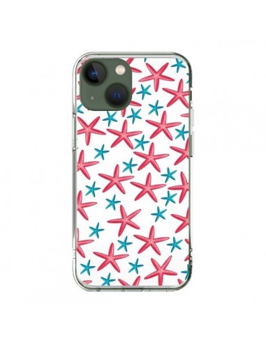 Coque iPhone 13 Etoiles de mer Estrellitas - Eleaxart