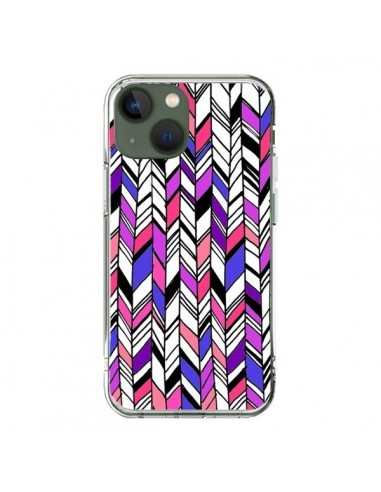 iPhone 13 Case Graphic Aztec Pink Purple - Léa Clément