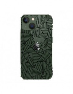 Cover iPhone 13 Linee Griglia Triangles Full Grid...
