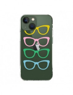 Coque iPhone 13 Sunglasses Lunettes Soleil Couleur...