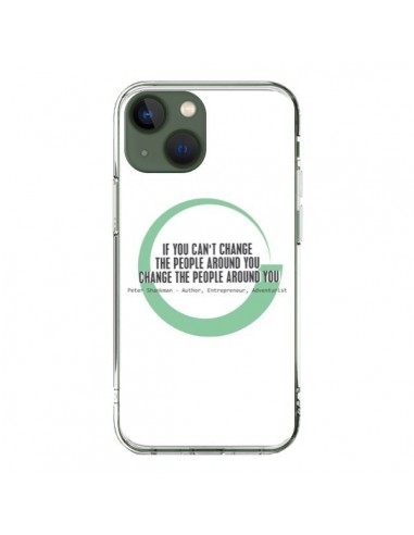 Coque iPhone 13 Peter Shankman, Changing People - Shop Gasoline