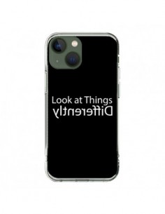 Cover iPhone 13 Look at Different Things Bianco - Shop...