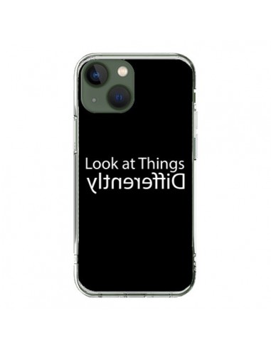 Cover iPhone 13 Look at Different Things Bianco - Shop Gasoline