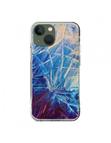 Coque iPhone 13 Fleurs Violettes françaises - Ebi Emporium