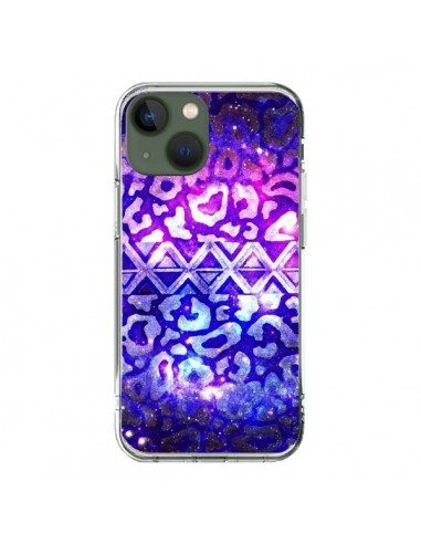 Coque iPhone 13 Tribal Leopard Galaxy - Ebi Emporium