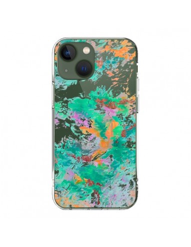 iPhone 13 Case Mermaid Flowers Clear - Ebi Emporium