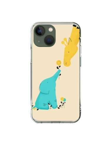 Coque iPhone 13 Elephant Bebe Girafe - Jay Fleck