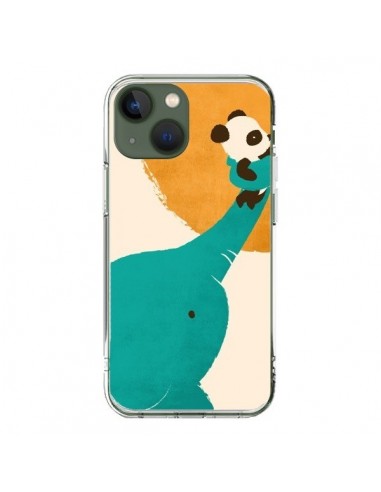 iPhone 13 Case Elephant helps Panda - Jay Fleck