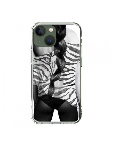 Coque iPhone 13 Femme Zebre - Jenny Liz Rome