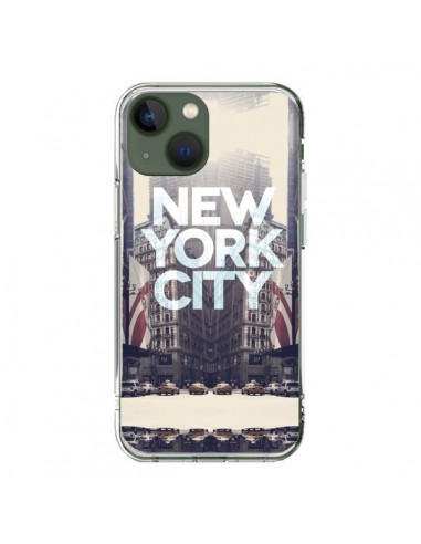 Coque iPhone 13 New York City Vintage - Javier Martinez