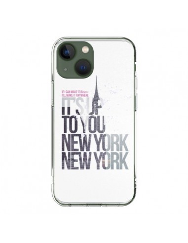 Coque iPhone 13 Up To You New York City - Javier Martinez