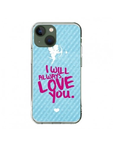 Cover iPhone 13 I will always Love you Cupido - Javier Martinez