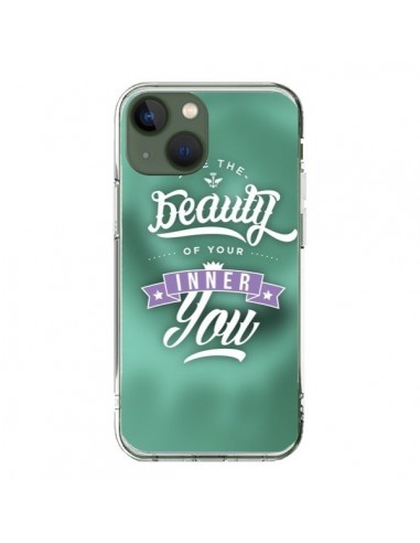 Coque iPhone 13 Beauty Vert - Javier Martinez