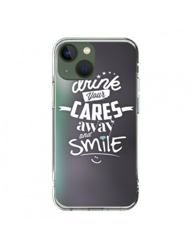 Coque iPhone 13 Drink Gris - Javier Martinez