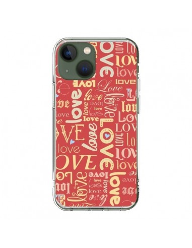 Coque iPhone 13 Love World - Javier Martinez