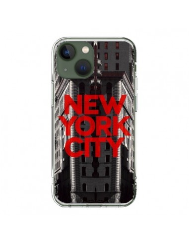 Cover iPhone 13 New York City Rosso - Javier Martinez