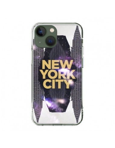 Cover iPhone 13 New York City Arancione - Javier Martinez